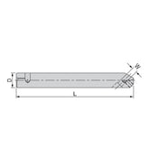 Straight Boring Bar - Accurate Hole Enlargement and Finishing - Big-tools Industrial Supply Tools for Metal Cutting